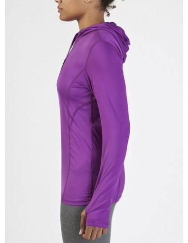 Bluza do biegania damska z kapturem Joma Brama...