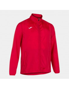 czerwona wiatrówka przeciwdeszczowa męska 2