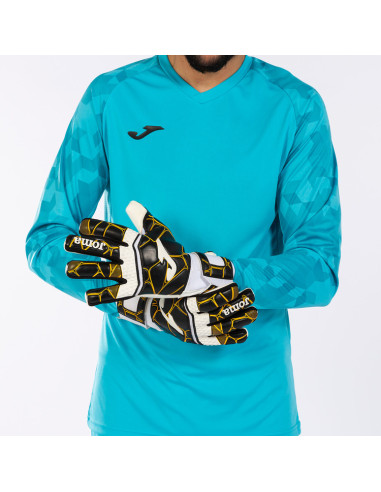 rękawice bramkarskie z usztywniaczami